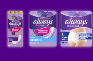 Échantillon gratuit Always Discreet : testez nos protections