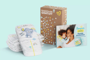 Échantillon gratuit Pampers : Testez 6 couches Premium Protection