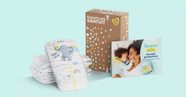 Échantillons gratuits Pampers : 6 couches Premium Protection
