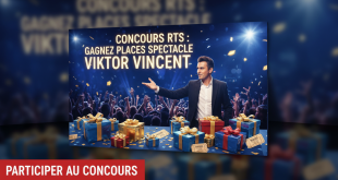 Concours RTS : Gagnez places spectacle Viktor Vincent
