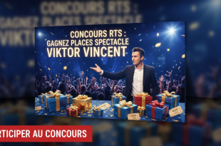 Concours RTS : Gagnez places spectacle Viktor Vincent