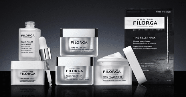 Recevez DEUX échantillons GRATUITS des soins Time Filler Eyes X5 de Filorga