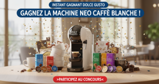 Instant Gagnant Dolce Gusto : Gagnez la machine NEO Caffè blanche !