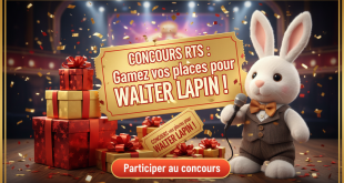 Concours RTS : Gagnez vos places pour Walter Lapin !