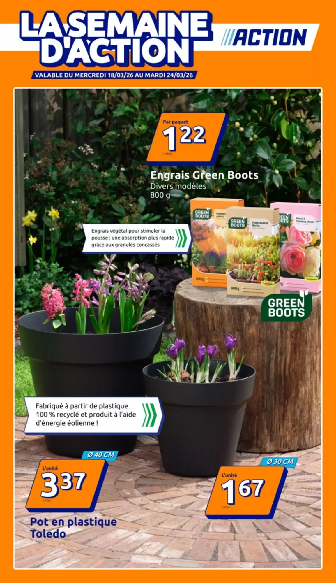 Catalogue Action Du 18 Au 24 Mars 2026 en ligne