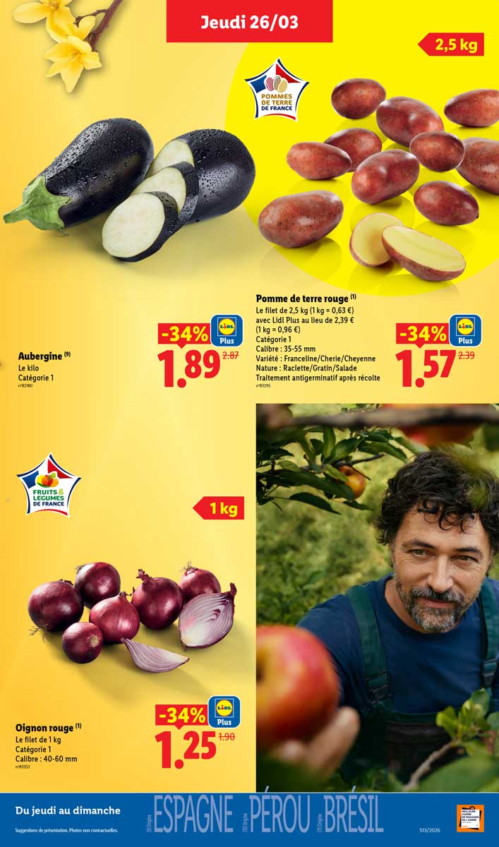 Catalogue Lidl Du 26 Mars Au 1er Avril 2026