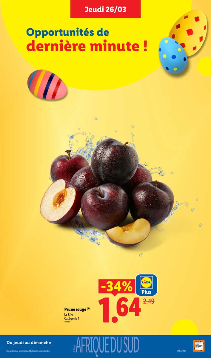 Catalogue Lidl Du 26 Mars Au 1er Avril 2026