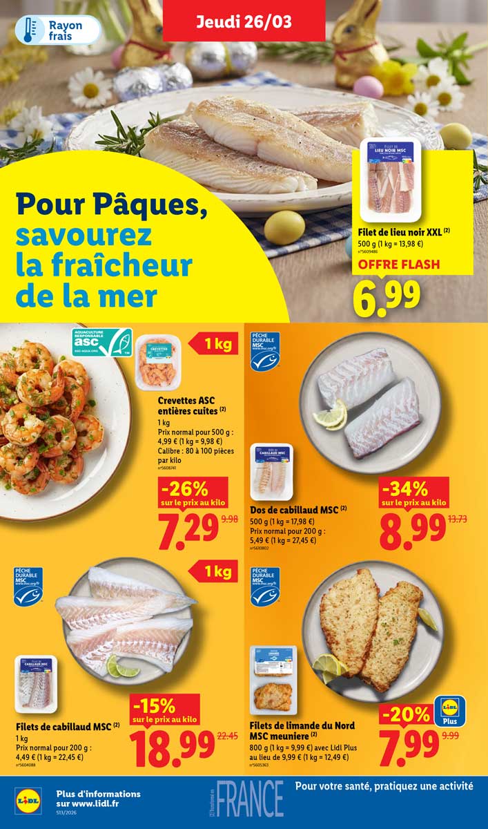 Catalogue Lidl Du 26 Mars Au 1er Avril 2026