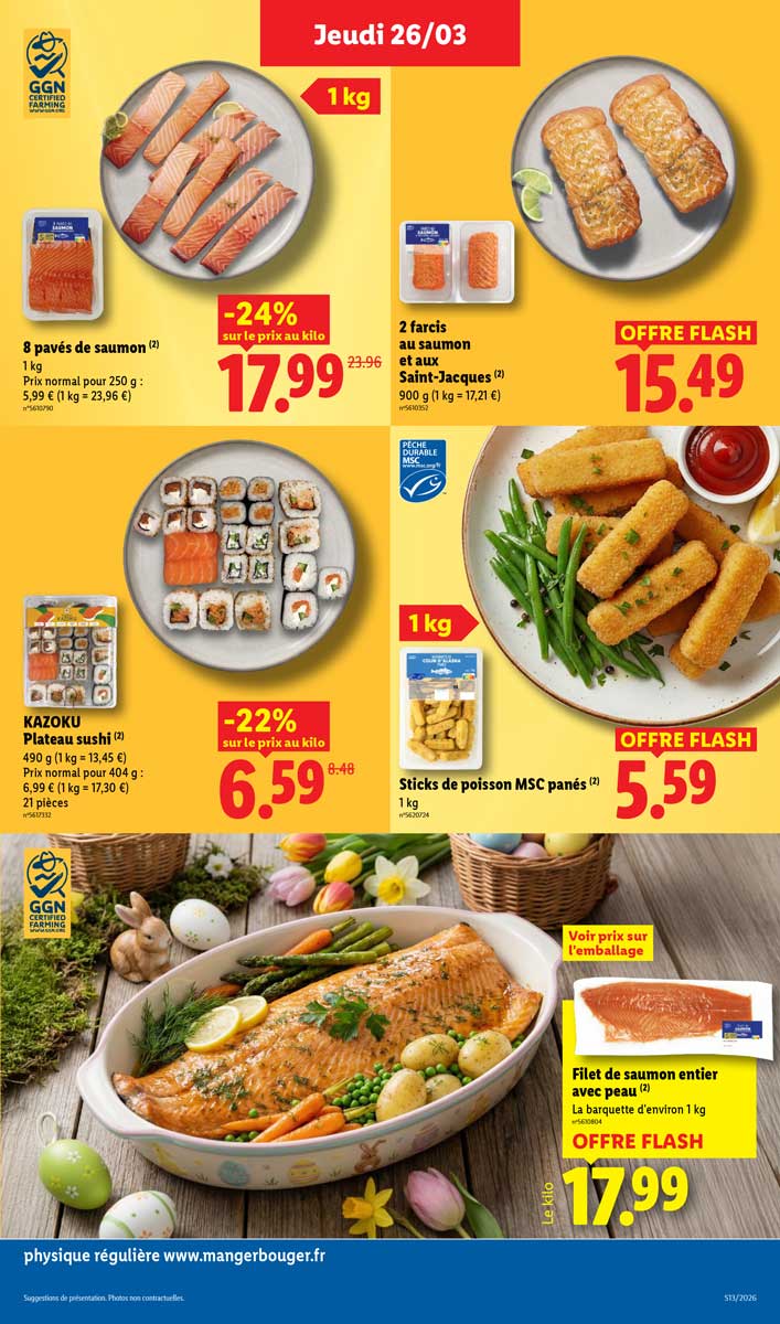 Catalogue Lidl Du 26 Mars Au 1er Avril 2026