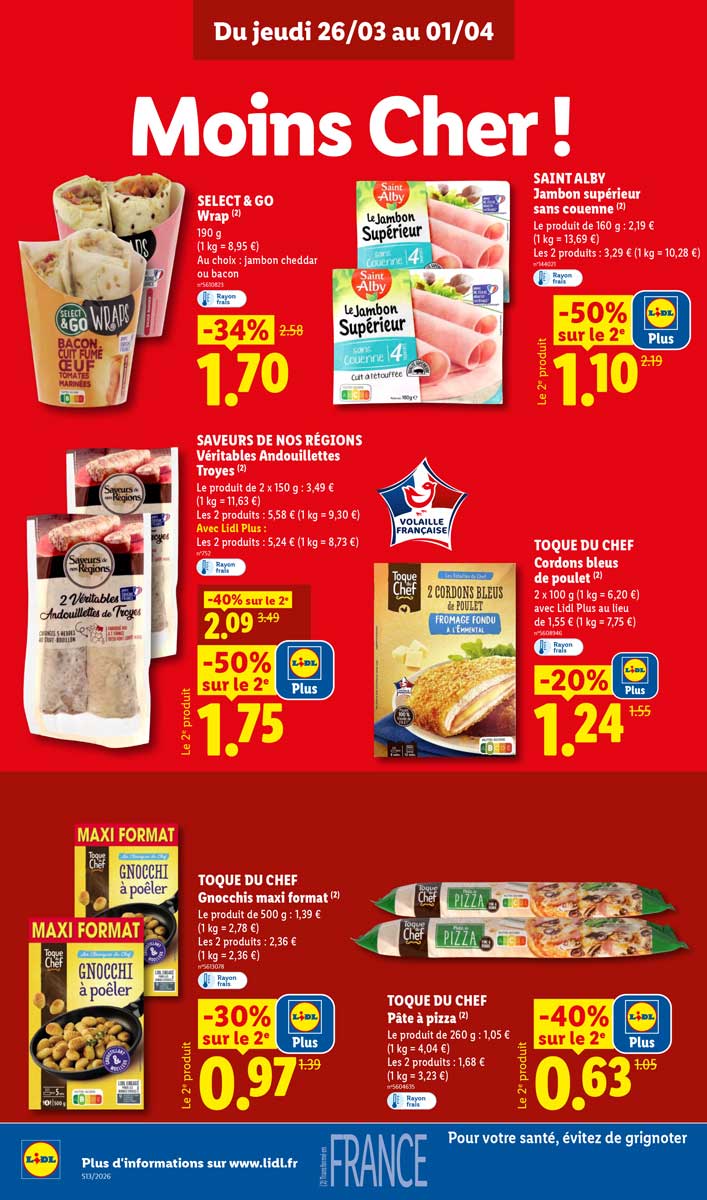Catalogue Lidl Du 26 Mars Au 1er Avril 2026