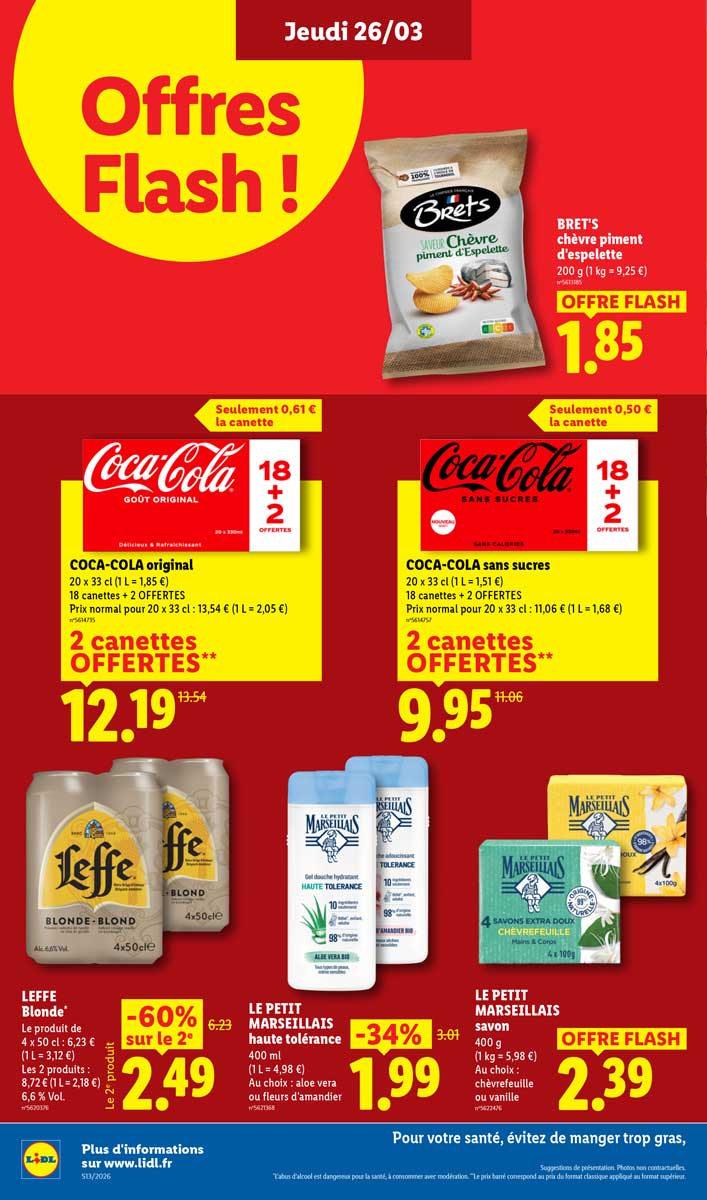Catalogue Lidl Du 26 Mars Au 1er Avril 2026