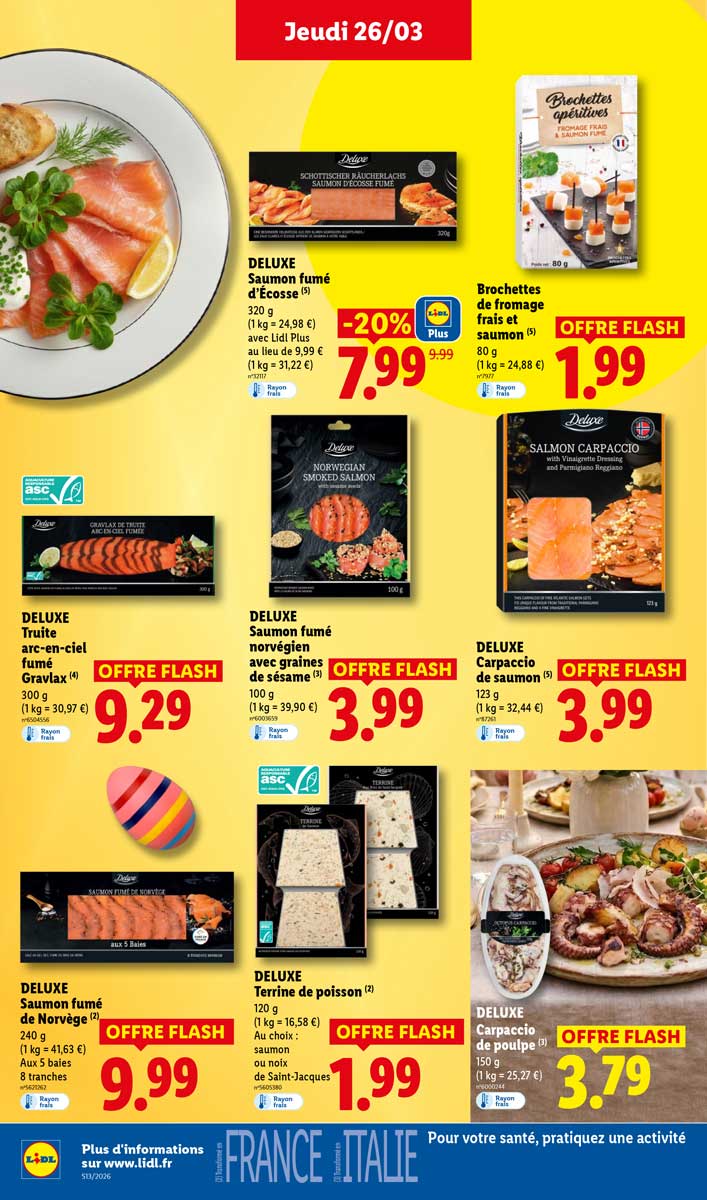 Catalogue Lidl Du 26 Mars Au 1er Avril 2026