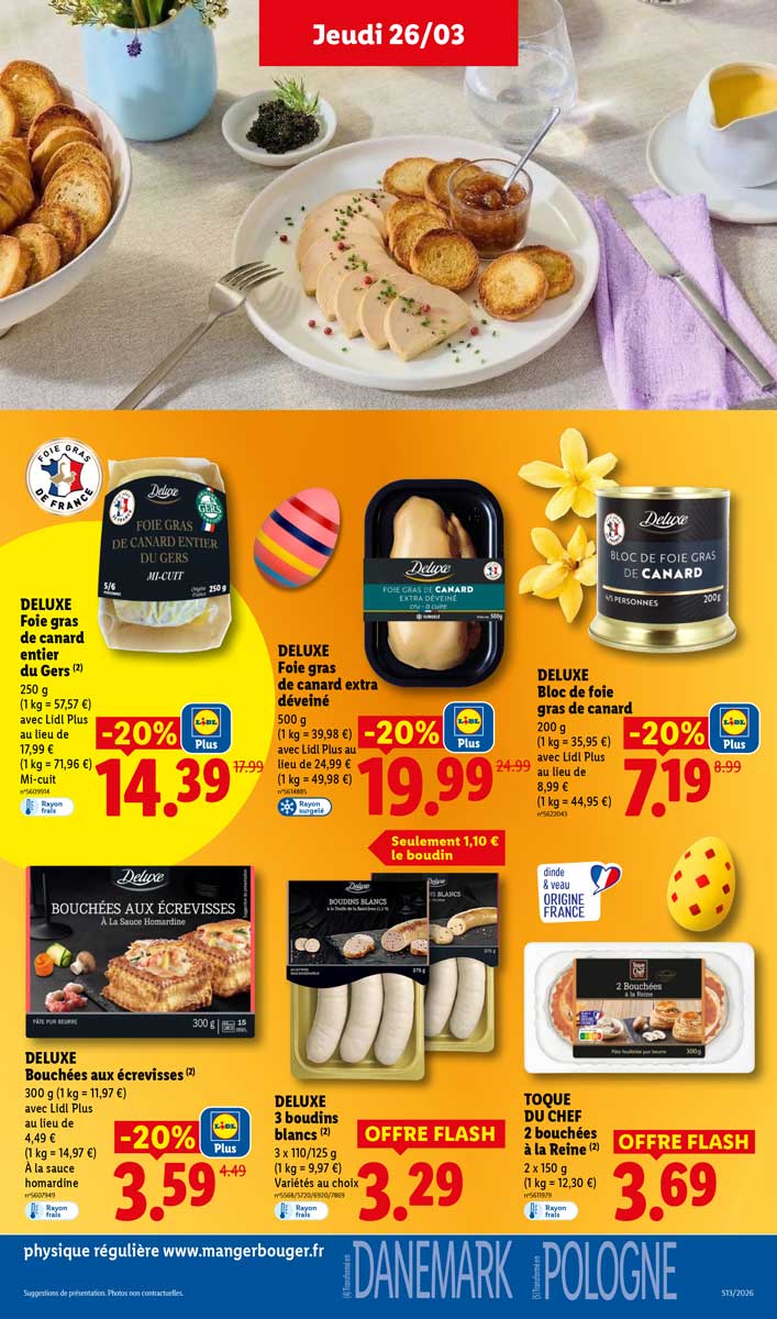 Catalogue Lidl Du 26 Mars Au 1er Avril 2026