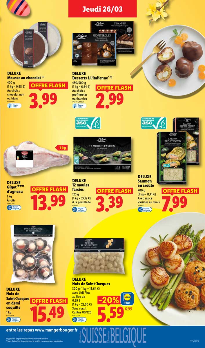 Catalogue Lidl Du 26 Mars Au 1er Avril 2026
