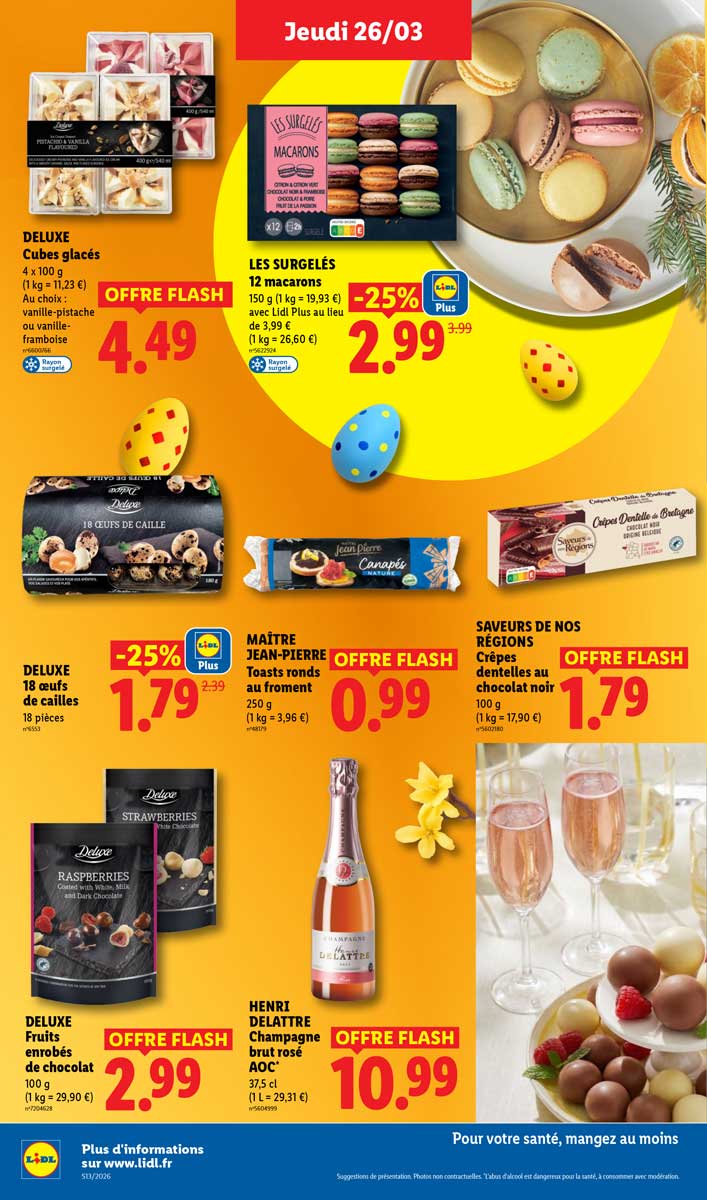 Catalogue Lidl Du 26 Mars Au 1er Avril 2026