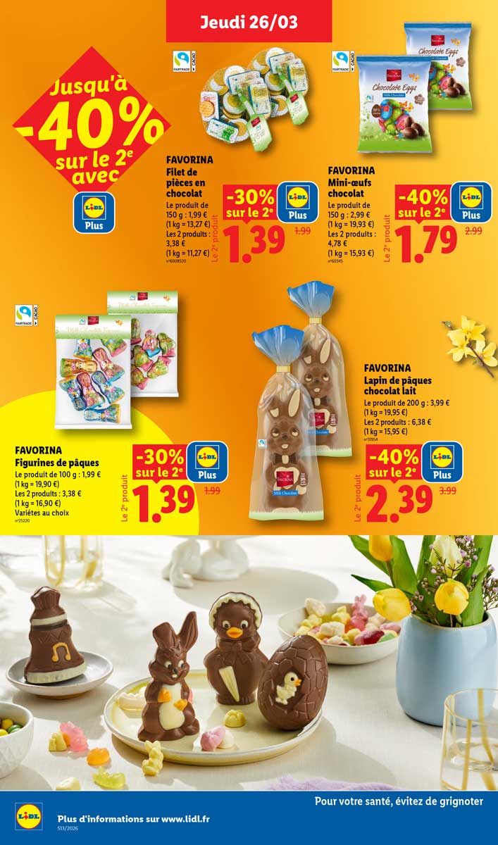 Catalogue Lidl Du 26 Mars Au 1er Avril 2026