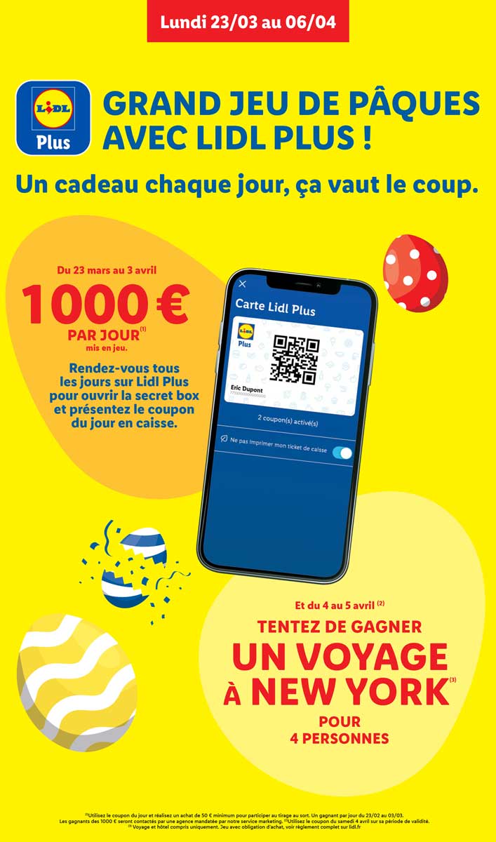 Catalogue Lidl Du 26 Mars Au 1er Avril 2026
