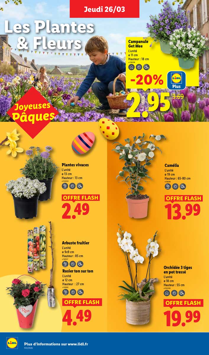 Catalogue Lidl Du 26 Mars Au 1er Avril 2026