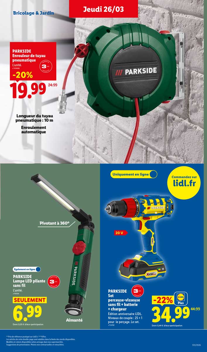 Catalogue Lidl Du 26 Mars Au 1er Avril 2026