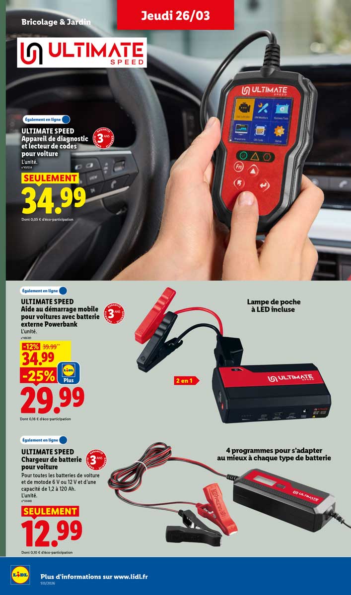 Catalogue Lidl Du 26 Mars Au 1er Avril 2026