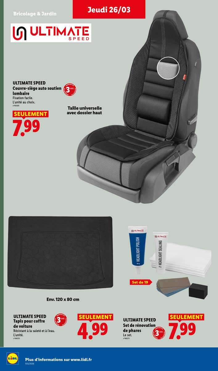 Catalogue Lidl Du 26 Mars Au 1er Avril 2026