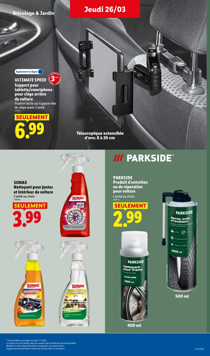 Catalogue Lidl Du 26 Mars Au 1er Avril 2026