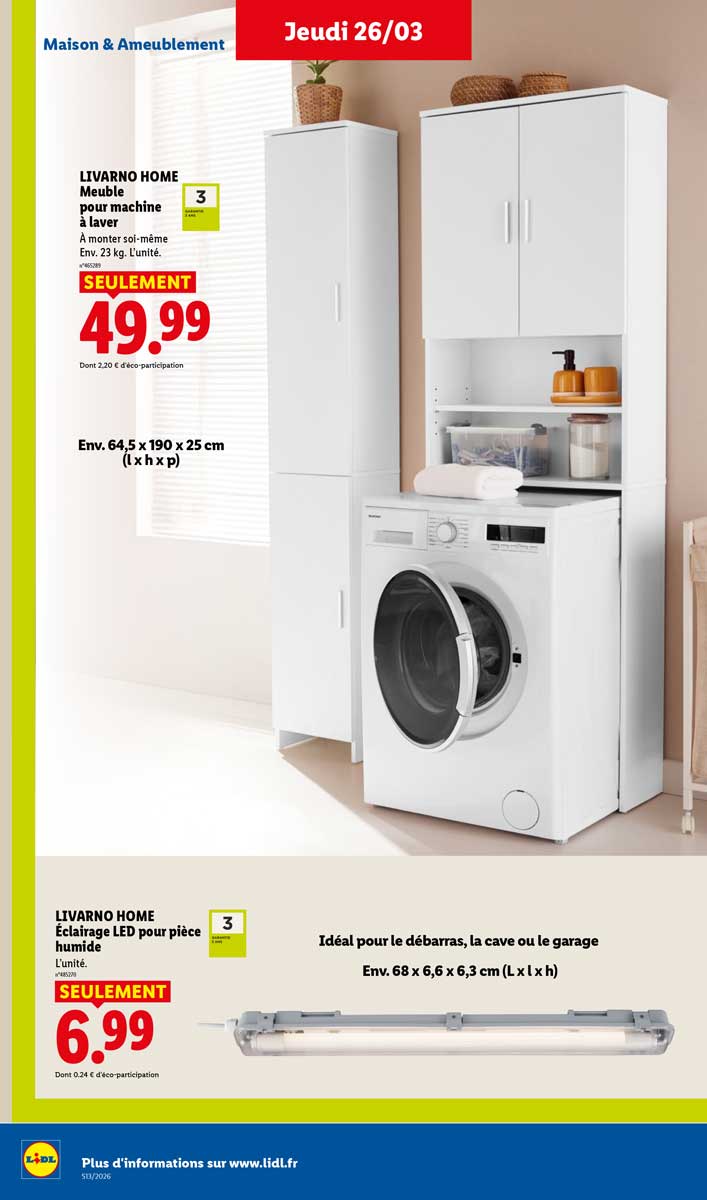 Catalogue Lidl Du 26 Mars Au 1er Avril 2026