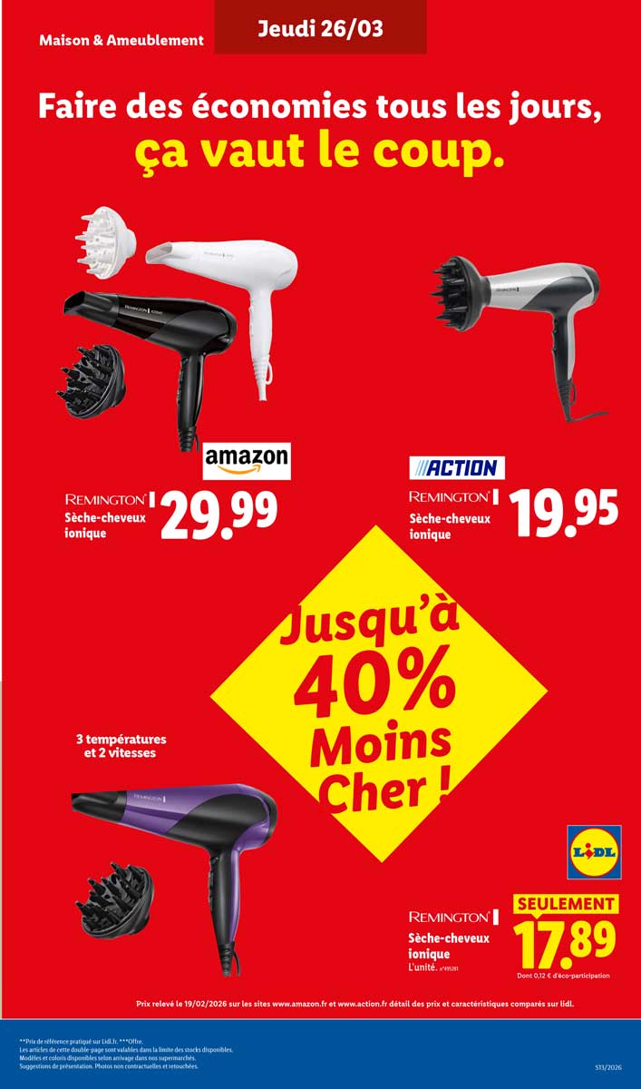 Catalogue Lidl Du 26 Mars Au 1er Avril 2026