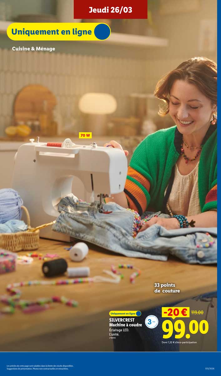 Catalogue Lidl Du 26 Mars Au 1er Avril 2026