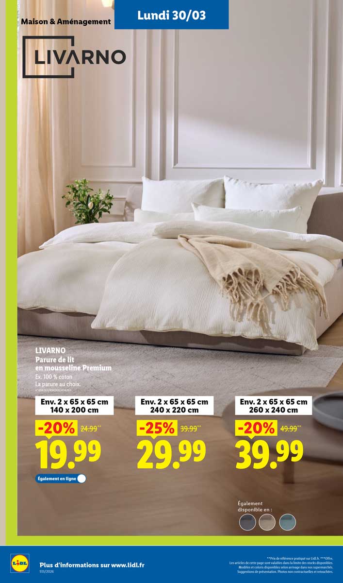 Catalogue Lidl Du 26 Mars Au 1er Avril 2026