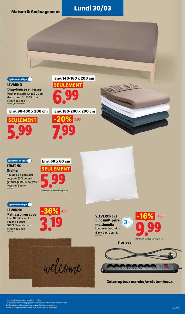 Catalogue Lidl Du 26 Mars Au 1er Avril 2026