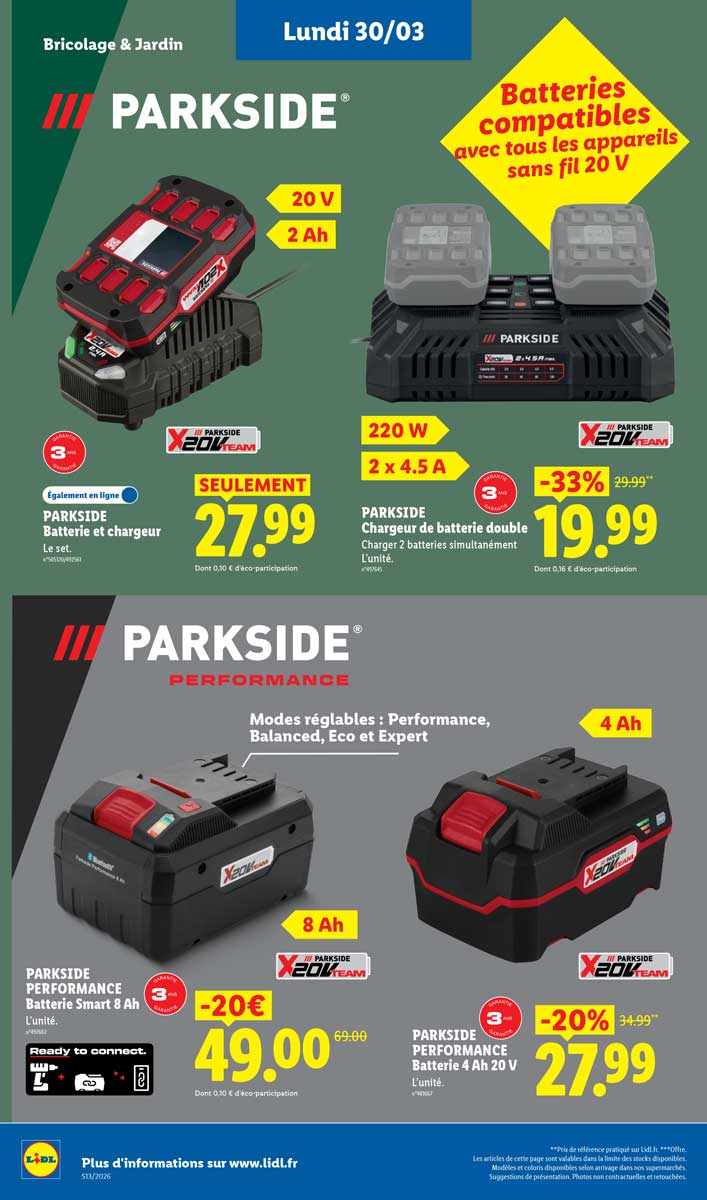 Catalogue Lidl Du 26 Mars Au 1er Avril 2026