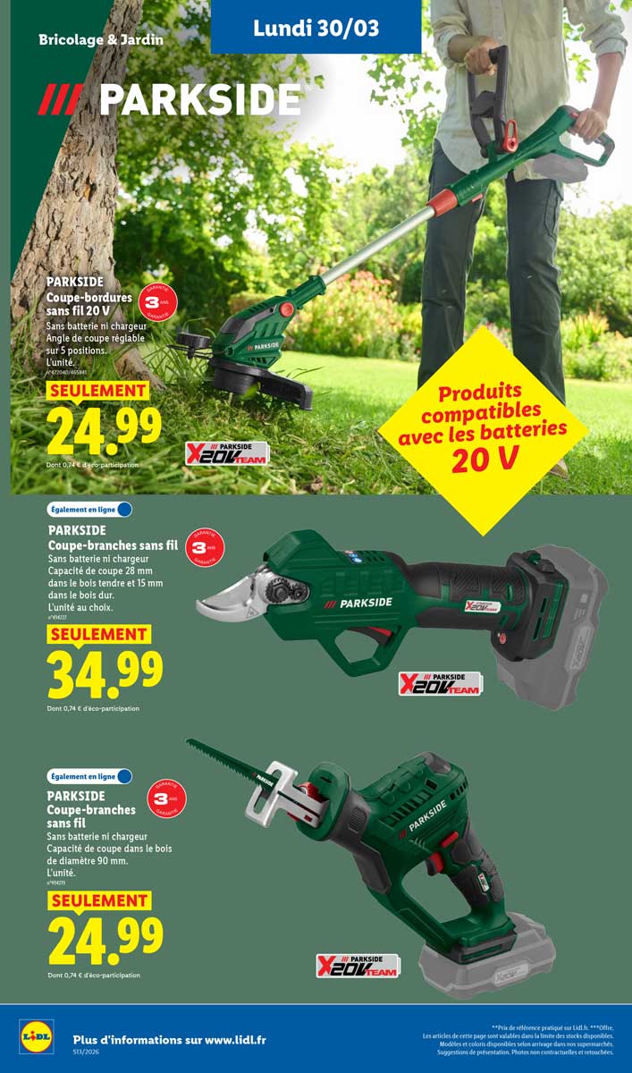 Catalogue Lidl Du 26 Mars Au 1er Avril 2026