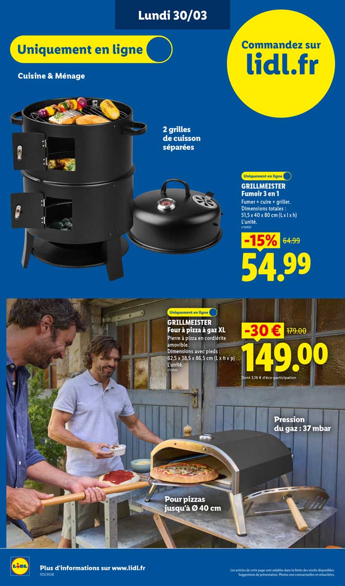 Catalogue Lidl Du 26 Mars Au 1er Avril 2026