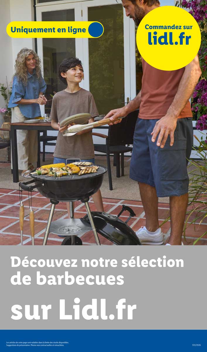 Catalogue Lidl Du 26 Mars Au 1er Avril 2026