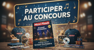 Maxi Flash : Concours 2 places concert Ernest Orchestra