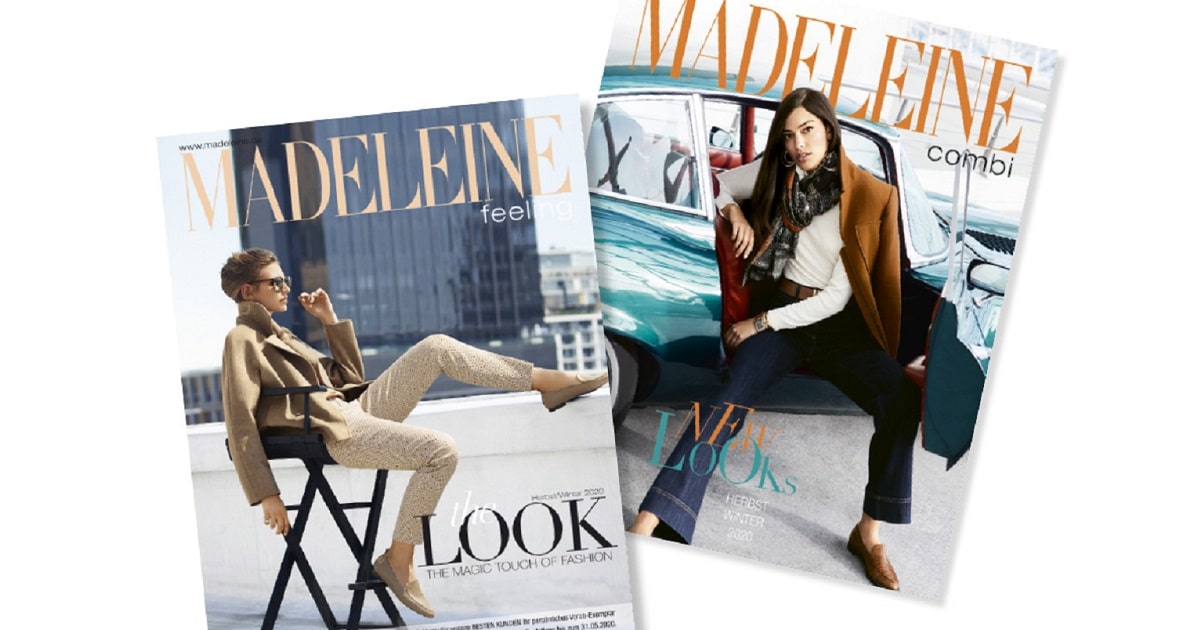 Recevez le catalogue de mode Madeleine gratuit chez vous