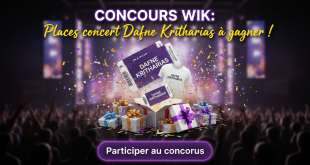 Concours Wik : Places concert Dafne Kritharias à gagner !