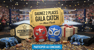 Concours : Gagnez 2 places gala catch avec Maxi Flash