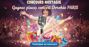 Concours Nostalgie : Gagnez places concert Dorothée Paris