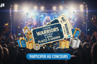 Concours Raje : Gagnez places spectacle Warriors 3 avril !