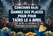 Concours Raje : Gagnez des places pour Taïro le 4 avril