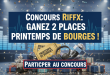 Concours Riffx : Gagnez 2 places Printemps de Bourges !