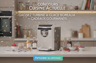 Concours Cuisine Actuelle : Gagnez turbine à glace Borealia