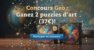 Concours Geo : Gagnez 2 puzzles d'art (37€) !