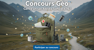Concours Geo : Gagnez un sac Abisko Softpack 16 !