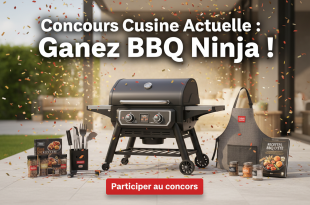 Concours Cuisine Actuelle : Gagnez BBQ Ninja !