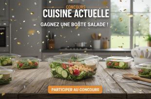 Concours Cuisine Actuelle : Gagnez une boîte salade !