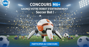 Concours M6+ : Gagnez votre robot d'entraînement Soccer Bot !