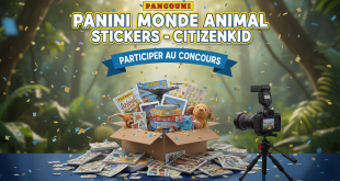 Concours Panini Monde animal stickers - Citizenkid